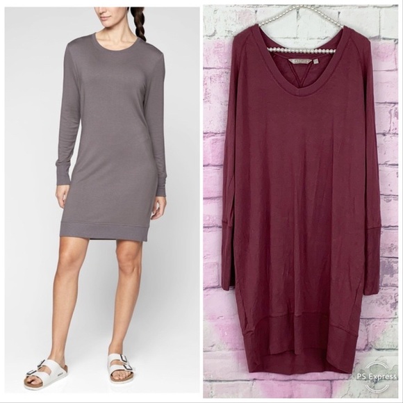 mauve casual dress